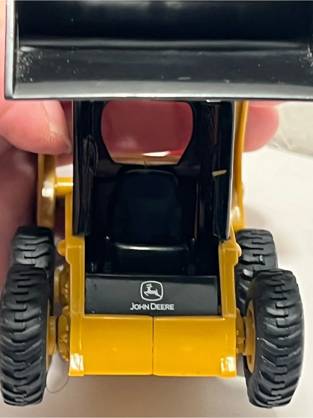 John Deere Yellow & Black Skid Steer Vehicle DieCast Toy